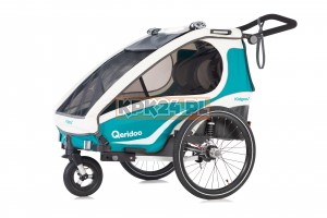 Przyczepka rowerowa Qeridoo Kidgoo2 2019 Aquamarine
